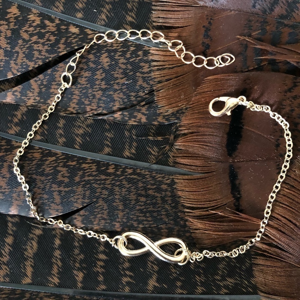 Infinity Stackable and Adjustable Anklet or Bracelet ♾
